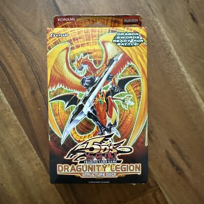 Konami Yu-Gi-Oh! Dragunity Legion Structure Deck - 1st Edition-image