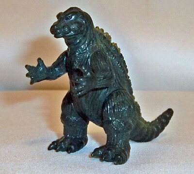 1983 YAMAKATSU 2.5 INCH GODZILLA FIGURE * GOLD ACCENT * TOHO * BANDAI-image