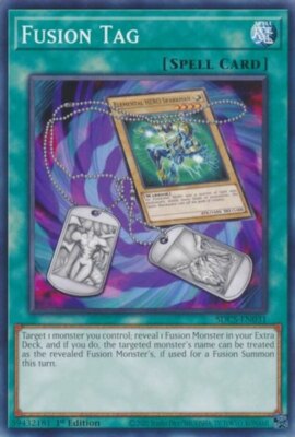 Yugioh! Fusion Tag - SDCS-EN031 - Common - 1st Edition Near Mint, English-image