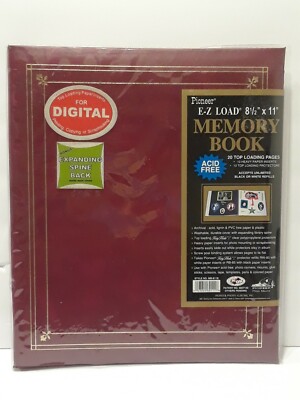 Pioneer MB811-60111  Leatherette Post Bound Album 8.5