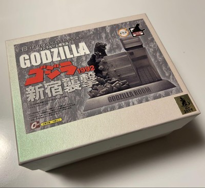 Cast Godzilla 1992 Shinjuku Attack Godzilla Room Exclusive W/BOX F/S FEDEX-image