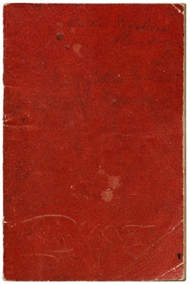 Nellie M PRESTON / Journal Young Girl's Personal Journal of Poetry 1862-image