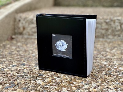 PIONEER Black Photo Album 200 4x6 Photos Pocket Sewn ~ GREAT GIFT Idea ~-image