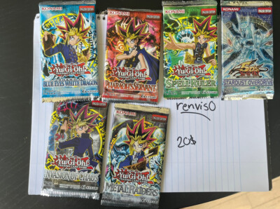 Yu Gi Oh  Mystery Box Of Sealed  Packs And Structure Decks-image