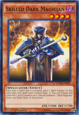 Skilled Dark Magician - SDMY-EN021 - Common - 1st Edition - Near Mint-image