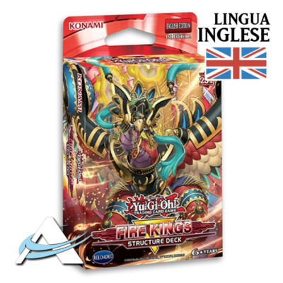 Structure Deck I Fire Kings Fire Kings ENGLISH SR14 YUGIOH ANDYCARDS-image