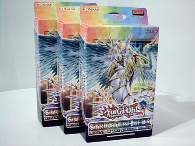 (3 PACK) YGO Yugioh! Legend of the Crystal Beasts Structure Deck 1st Edition 3PK-image