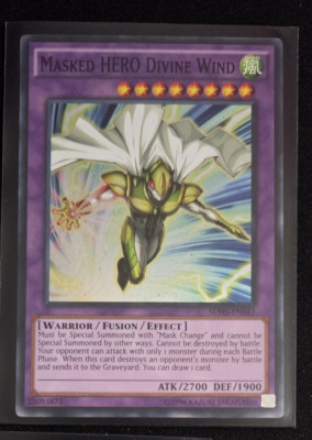YuGiOh Masked Hero Divine Wind SDHS-EN043-image