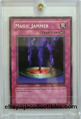 Yu-Gi-Oh! MAGIC JAMMER SD2-EN026 Structure Deck: Zombie Madness - Played 🍒-image