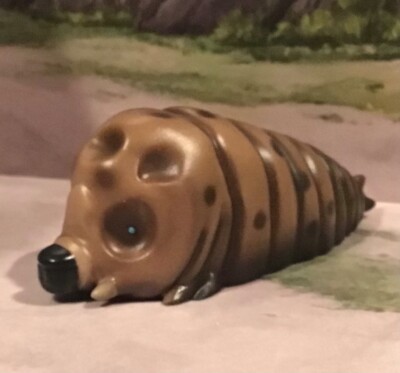 GODZILLA MOTHRA LARVA SD VINYL FINGER PUPPET FIGURE-image