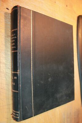 1965 WEEKLY STATISTICAL SUGAR TRADE JOURNAL COMPLETE HALF LEATHER-image