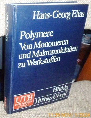 Polymere - Von Monomeren und Makromolekülen zu Werkstoffen, by Hans-Georg Elias-image