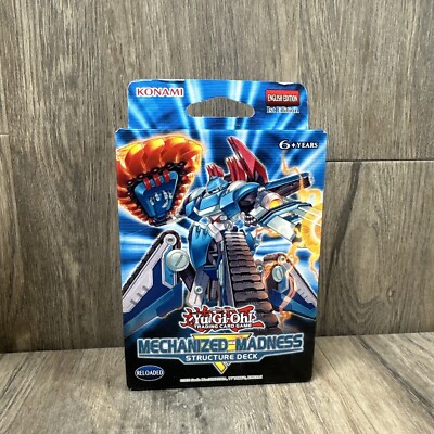 | Yugioh Mechanized Madness Structure Deck SR10 1st Edition New Sealed 🔥 |-image