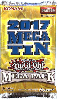 YUGIOH 1ST EDITION 2017 MEGA-TIN MEGA PACK BOOSTER BRAND NEW (17 CARDS)-image