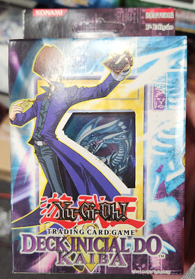 YUGIOH 1ST EDITION PORTUGUESE KAIBA STARTER DECK FACTORY SEALED BRAND NEW-image