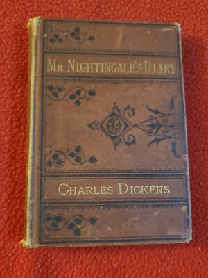 CHARLES DICKENS 1877 MR NIGHTINGALES DIARY A Farce in One Act Vest-Pocket Series-image