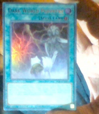 Dark World Puppetry SR13-EN025 Structure Deck: Dark World 1st Edition-image