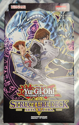 YUGIOH 1ST EDITION SETO KAIBA STRUCTURE DECK FACTORY SEALED-image