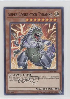 2017 Yu-Gi-Oh! Dinosmasher's Fury - Structure Deck Super Conductor Tyranno 00jz-image