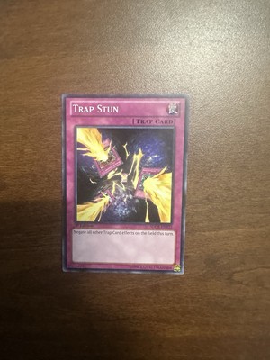 2014 Yu-Gi-Oh! Cyber Dragon Revolution Structure Deck 1st Edition Trap Stun NM-image