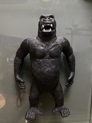 Imperial King Kong 7.75” Green Eyes Vintage Moveable Figure 1993 Collectible-image
