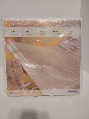 Creative Memories 12X12 White Leatherette Baby Bootie CoversetNIP Minimal Damage-image