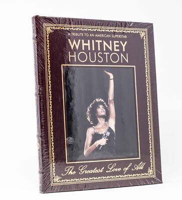Whitney Houston: Greatest Love of All' Easton Press, Leather Bound, Sealed New-image