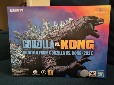 Bandai S.H.MonsterArts 2021 Godzilla vs Kong Action Figure New-image