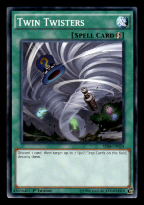 Twin Twisters SR04-EN024 Structure Deck: Dinosmasher's Fury 1st Edition-image