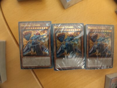 YUGIOH 1st Edition Mechanized Madness Structure Deck No Box X 3-image