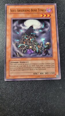 Yu-Gi-Oh! TCG Soul-Absorbing Bone Tower Structure Deck SD2-EN009 Unlimited...-image