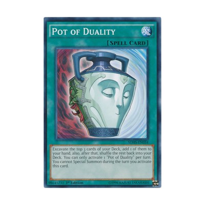 Konami YGO Hero Strike Pot of Duality (Common) VG-image