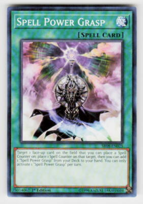 Structure Deck: Order of the Spellcasters #SR08-EN025 Spell Power Grasp-image