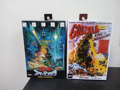 NECA 1994 Godzilla vs Spacegodzilla + King Of Monsters Movie Action Figure 12