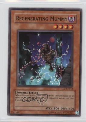 2005 Yu-Gi-Oh! Zombie Madness Structure Deck Unlimited Regenerating Mummy 0g4-image