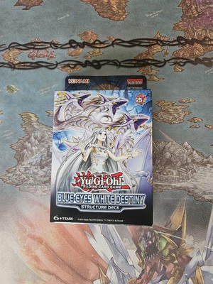 Yugioh Structure Deck: Blue-Eyes White Destiny Brand New Sealed EURO-image