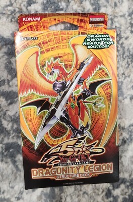 Yu-Gi-Oh! Dragunity Legion Structure Deck 1st Edition Brand New & Sealed! 🔥-image