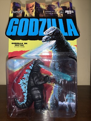 Godzilla '84 Heat Ray TOHO Super7 Reaction Action Figure-image