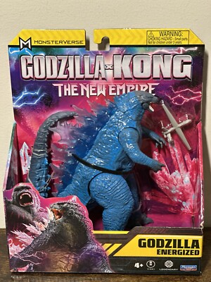 Godzilla x Kong The New Empire Godzilla E Energized Action Figure Playmates Toys-image