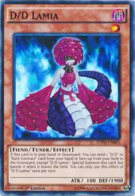 D/D Lamia - Structure Deck: Pendulum Domination - Yu-Gi-Oh! - LP - 1st Edition-image