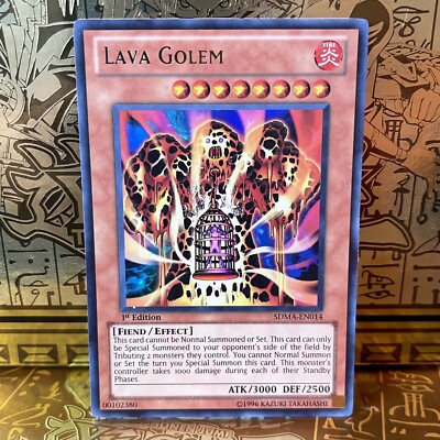 Yu-Gi-Oh! TCG Lava Golem Structure Deck: Marik SDMA-EN014 1st Edition Ultra Rare-image