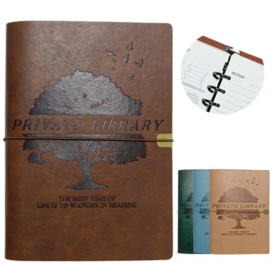 Reading Journal Reading Journal for Book Lovers Leather Reading Log Book Read...-image