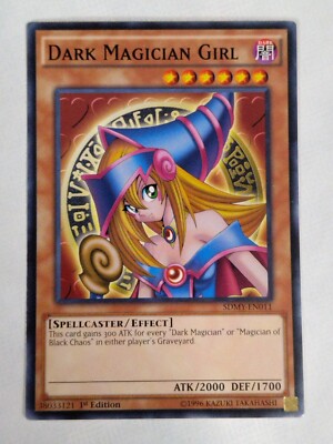 Yu-Gi-Oh! TCG Dark Magician Girl Structure Deck: Yugi Muto SDMY-EN011 1st Editi…-image