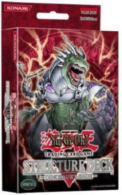YUGIOH 1ST ED DINOSAUR'S RAGE STRUCTURE DECK FACTORY SEALED NEW-image