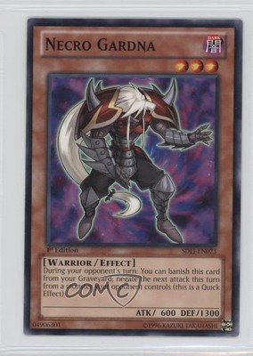 Necro Gardna 1st Ed. YuGiOh Realm of Light Structure Deck #SDLI-EN023 0g4-image