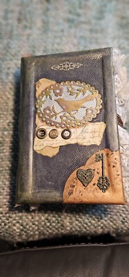 Leather Bound Junk Journal, Measurements In Photos -image