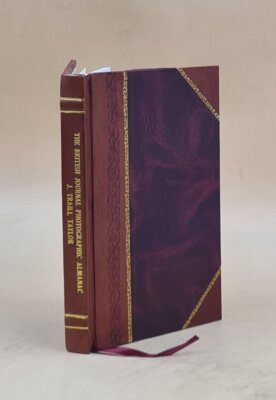 British Journal Photographic Almanac And Photographer'S Daily Co [Leather Bound]-image