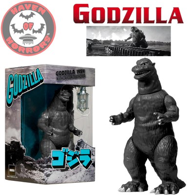 Godzilla '54 (Silver Screen With Oxygen Destroyer Canister) Toho ReAction Figure-image