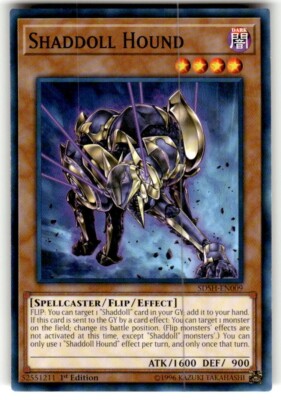 Shaddoll Hound SDSH-EN009 Structure Deck: Shaddoll Showdown-1st Edition NM-image