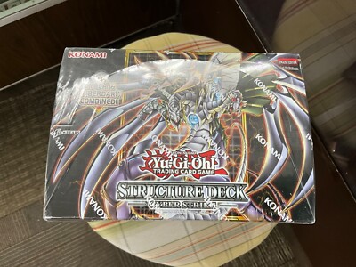 Yu-Gi-Oh! Cyber Strike Structure Deck 1st Edition Sealed Display Box!-image